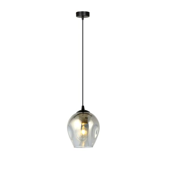 Lampa wisząca ISTAR nowoczesna czarna E27 15W LED