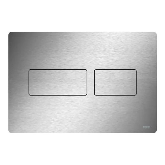 Przycisk Spłukujący Solid Stal Szczotkowana 9240430 Tece