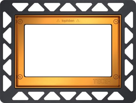 Ramka Montażowa Przycisku Do WC Pozłacana 9240648 Tece