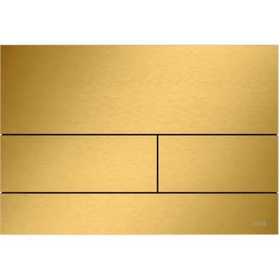 Przycisk Spłukujący Square II Anti-Fingerprint Złoty Optyczny Szczotkowany 9240847 Tece