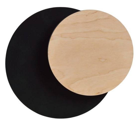 Kinkiet CIRCLE skandynawski czarny G9 8W LED