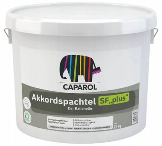 Gładź Szpachlowa Akkordspachtel SF Plus 25 kg Caparol