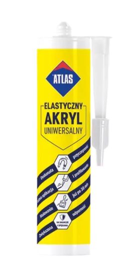Akryl Elastyczny Uniwersalny 280 ml Atlas