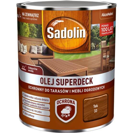 Olej Superdeck Tek 0,75L Sadolin
