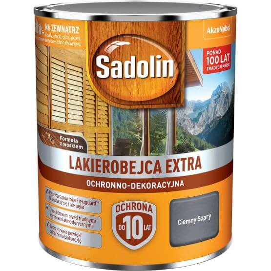 Lakierobejca Extra Ciemny Szary 0,75L Sadolin