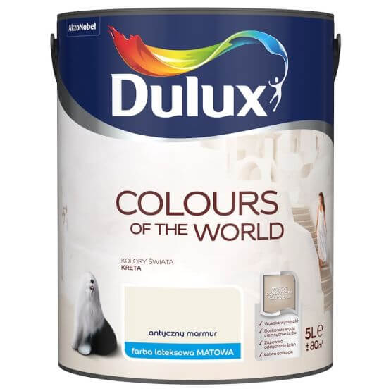 Farba Kolory Świata Antyczny Marmur 5L Dulux