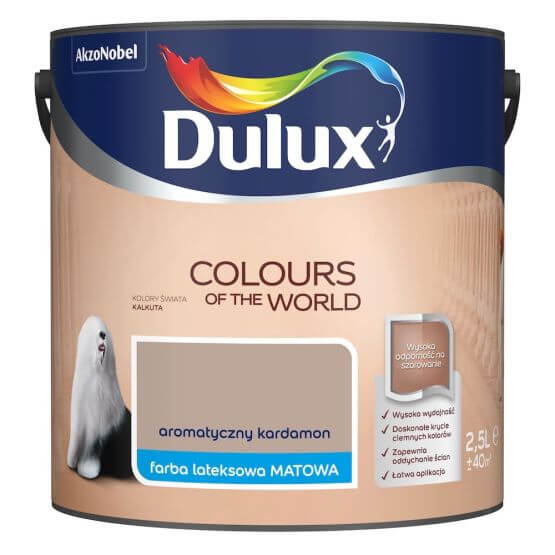 Farba Kolory Świata Aromatyczny Kardamon 2.5L Dulux