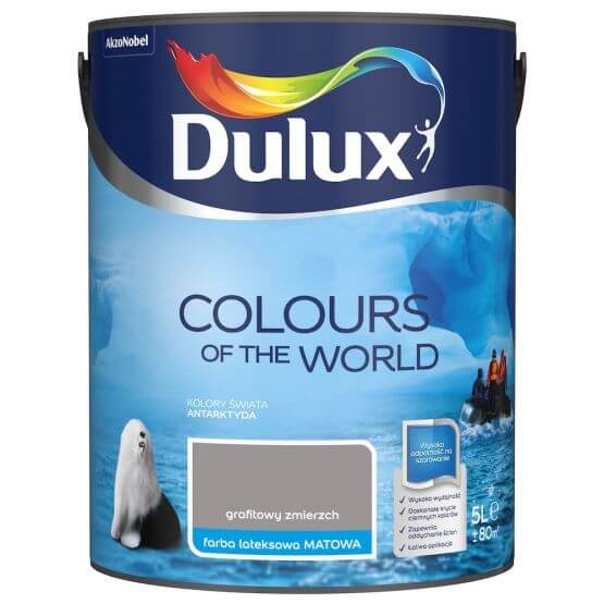 Farba Kolory Świata Grafitowy Zmierzch 5L Dulux