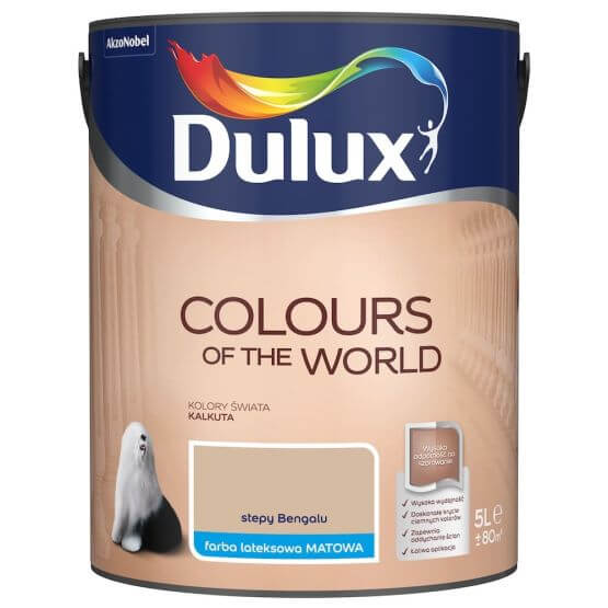 Farba Kolory Świata Stepy Bengalu 5L Dulux