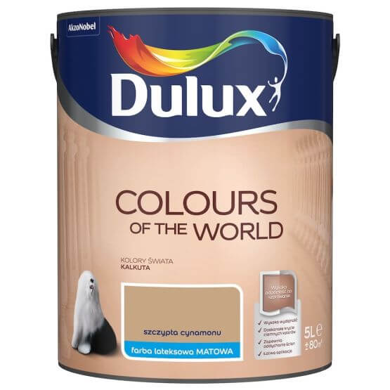 Farba Kolory Świata Szczypta Cynamonu 5L Dulux