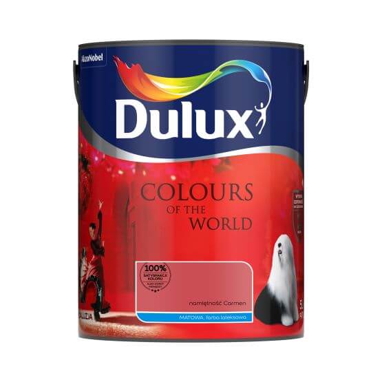 Farba Kolory Świata Namiętność Carmen 5L  Dulux
