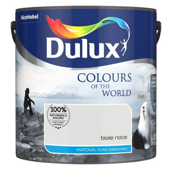 Farba Kolory Świata Białe Noce 2.5L Dulux