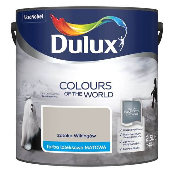 Farba Kolory Świata Zatoka Wikingów 2.5L Dulux
