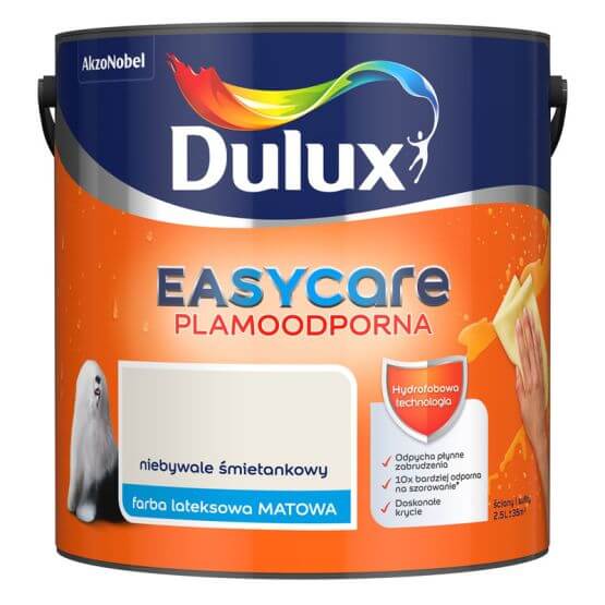 Farba EasyCare Niebywale Śmietankowy 2.5L Dulux