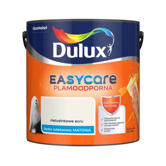 Farba EasyCare Nietuzinkowe Ecru 2.5L Dulux