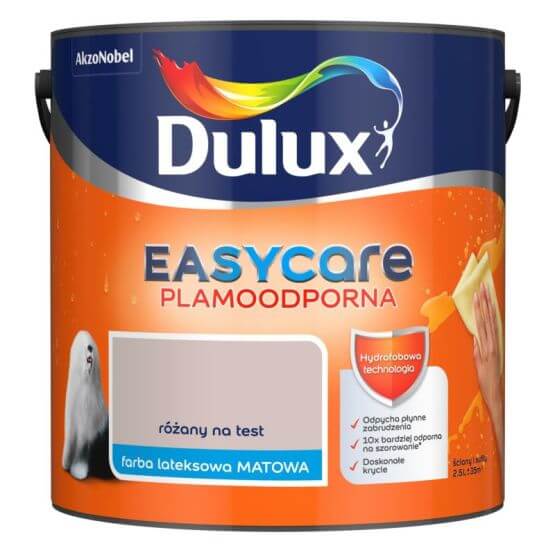 Farba EasyCare Różany Na Test 2.5L Dulux