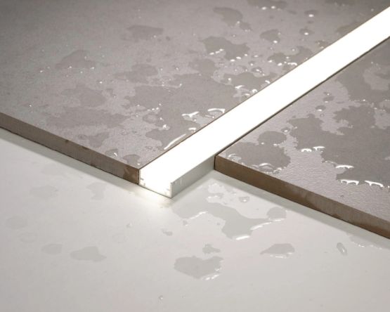 Oprawa LED Łazienkowa AQU Srebna IP68 100 cm 3000K Kingled