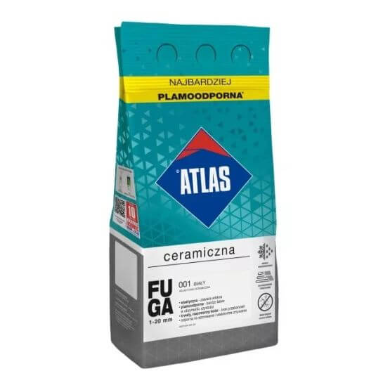 Fuga Ceramiczna 5 Kg 001 Biały Atlas