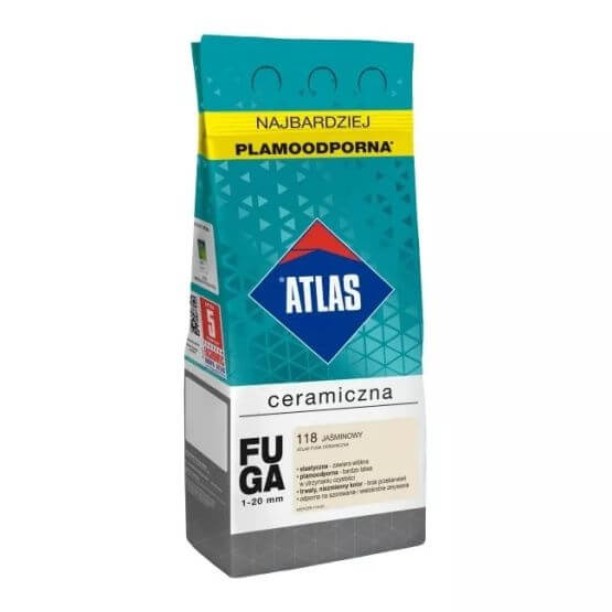 Fuga Ceramiczna 2 Kg 118 Jaśminowy Atlas