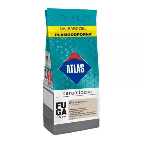 Fuga Ceramiczna 2 Kg 212 Szarobrązowy Atlas