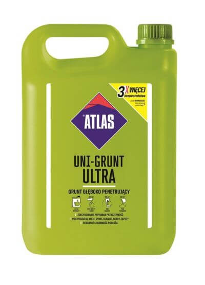 Emulsja Gruntująca Uni-Grunt Ultra 4 kg Atlas