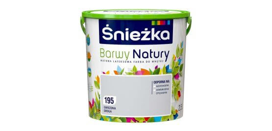 Farba Lateksowa Barwy Natury Gwiezdna Droga 2,5L Śnieżka