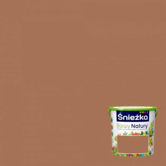 Farba Lateksowa Barwy Natury Pachnący Cynamon 2,5L Śnieżka