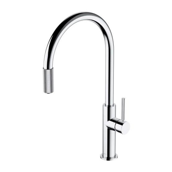 Bateria Kuchenna Do Podłączenia Zestawu Filtrującego Switch Chrom SW9057CR Omnires