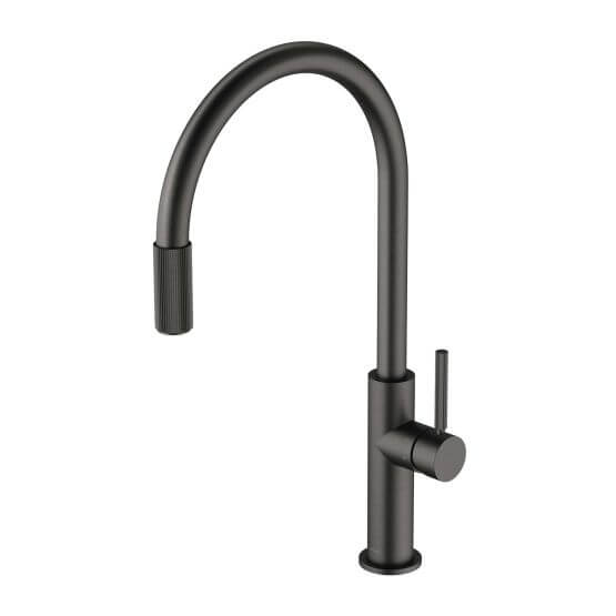 Bateria Kuchenna Do Podłączenia Zestawu Filtrującego Switch Grafit SW9057GR Omnires