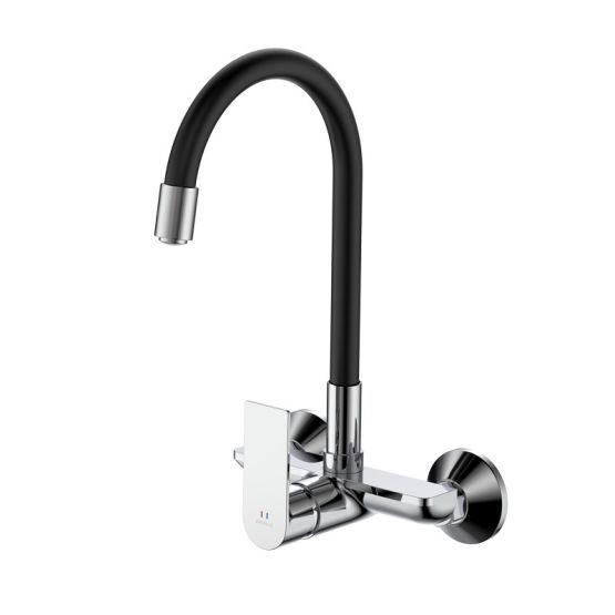 Bateria Kuchenna Ścienna Z Elastyczną Wylewką Onclo Chrom ABON7311F1 Avapax