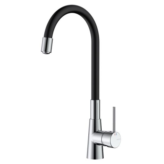 Bateria Kuchenna Stojąca Z Elastyczną Wylewką Onclo Chrom ABON7217F1 Avapax