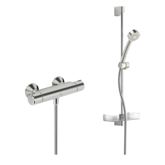 Bateria Natryskowa Z Zestawem Natryskowym Nova Chrom 7452U Oras