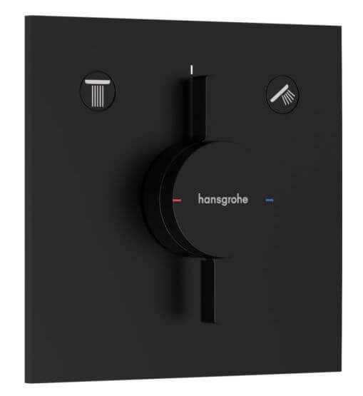 Bateria Prysznicowa Duoturn E 75417670 Czarny Mat Hansgrohe