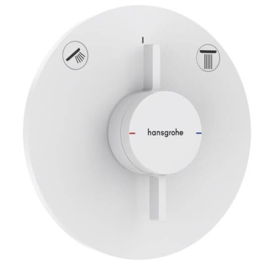 Bateria Prysznicowa Duoturn S 75418700 Biały Mat Hansgrohe