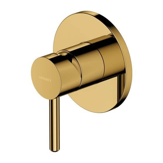 Bateria Prysznicowa Podtynkowa Złoty Y Y1245GL Omnires