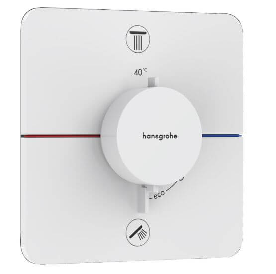 Bateria Prysznicowa Showerselect Comfort Q 15583700 Biały Mat Hansgrohe