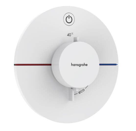 Bateria Prysznicowa Showerselect Comfort S 15553700 Biały Mat Hansgrohe