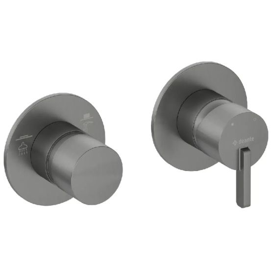 Bateria Prysznicowa Z Przełącznikiem Natrysku Silia Titanium BQS_D46P Deante