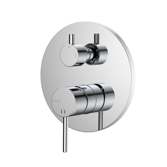 Bateria Prysznicowo Wannowa Podtynkowa Dwufunkcyjna Ultimate Chrom ABUL521111 Avapax