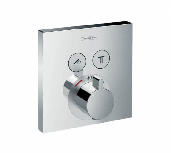 Bateria Termostatyczna Shower Select Dla 2 Odbiorników 15763000 Hansgrohe