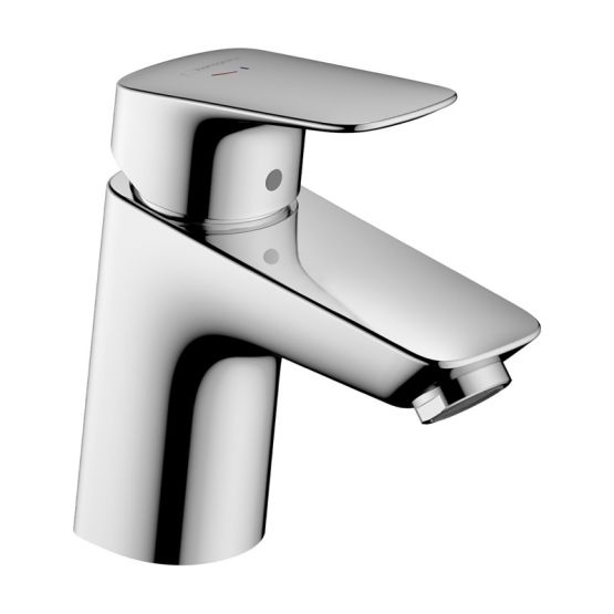 Bateria Umywalkowa 70 Coolstart Z 2 Zakresami Przepływu I Kompletem Odpływowym Z Cięgłem Logis 71075000 Hansgrohe