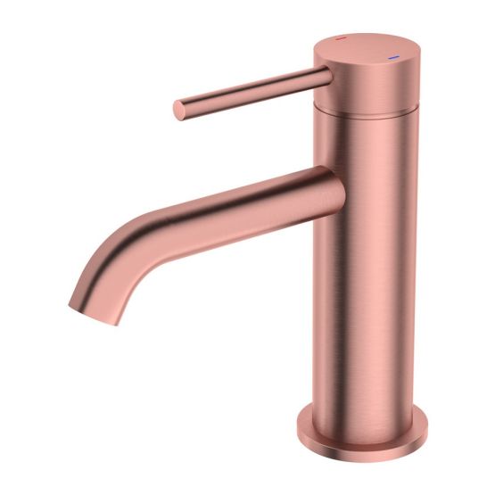 Bateria Umywalkowa Niska Fly Miedź Szczotkowana 03010BRG Emporia