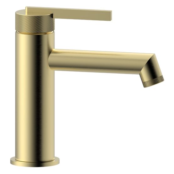 Bateria Umywalkowa Niska Ori Złoty Szczotkowany 08010GN Emporia