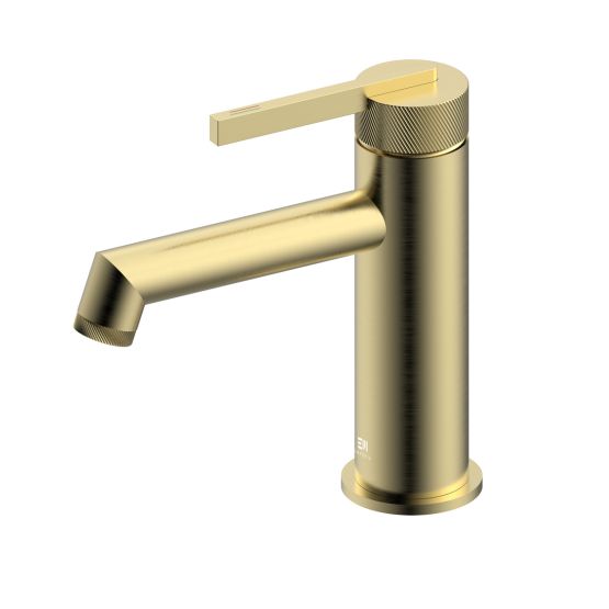 Bateria Umywalkowa Niska Ori Złoty Szczotkowany PVD 08010GN-P Emporia