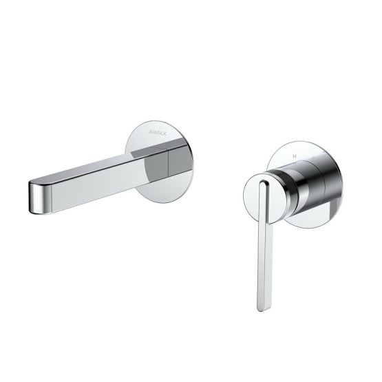 Bateria Umywalkowa Podtynkowa Aurevo Chrom ABAU141111 Avapax