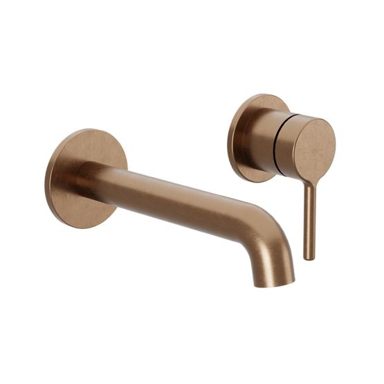 Bateria Umywalkowa Podtynkowa Delta PI Miedziany Szczotkowany AREX.1213CB Excellent