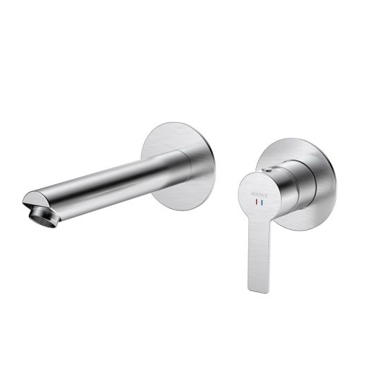 Bateria Umywalkowa Podtynkowa Mistella Stal Szczotkowana ABMI141511 Avapax