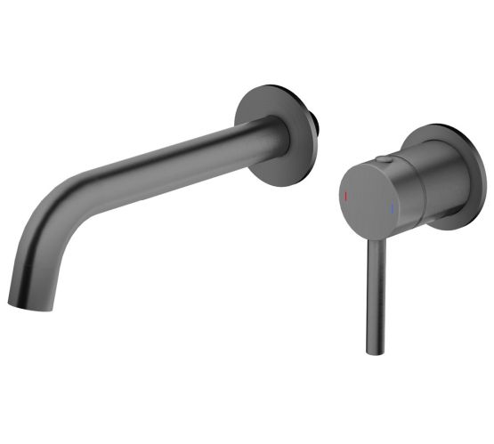 Bateria Umywalkowa Podtynkowa Z Boxem Fly Gun Metal 03012BN Emporia