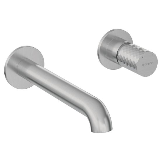 Bateria Umywalkowa Silia Hexa Stal Szczotkowana BHS_F54L Deante