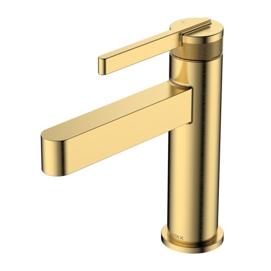 Bateria Umywalkowa Stojąca Aurevo Złoty Szczotkowany ABAU111211 Avapax